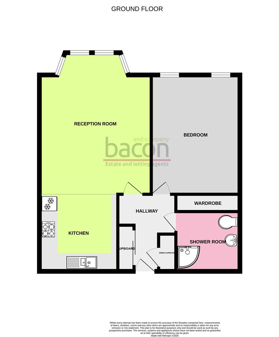 Floor Plan | Flat - Retirement | Western Place, Worthing | For Sale